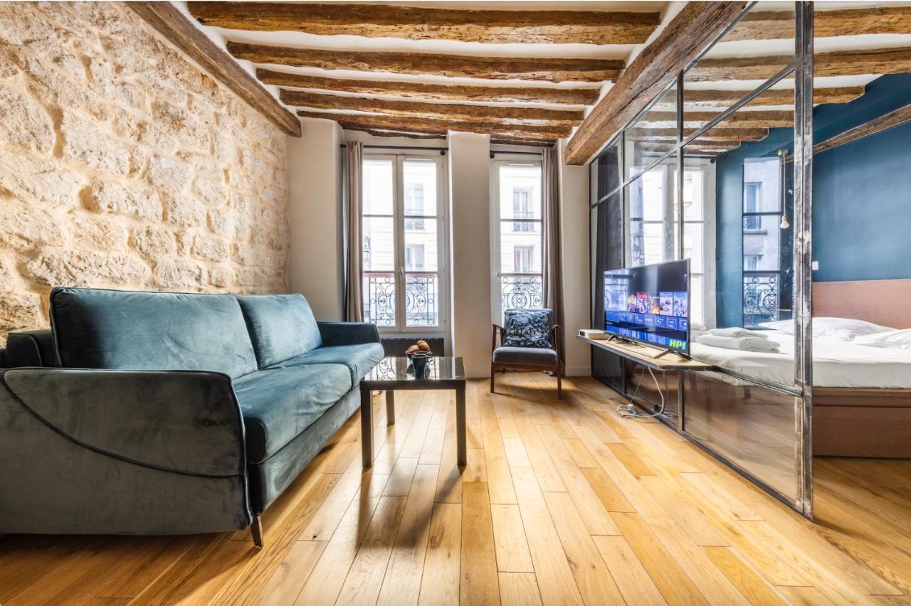 Peaceful Apartment - 1Br-4P - Arts Et Metiers Paris Exteriör bild